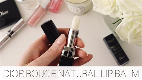 dior natural satin balm
